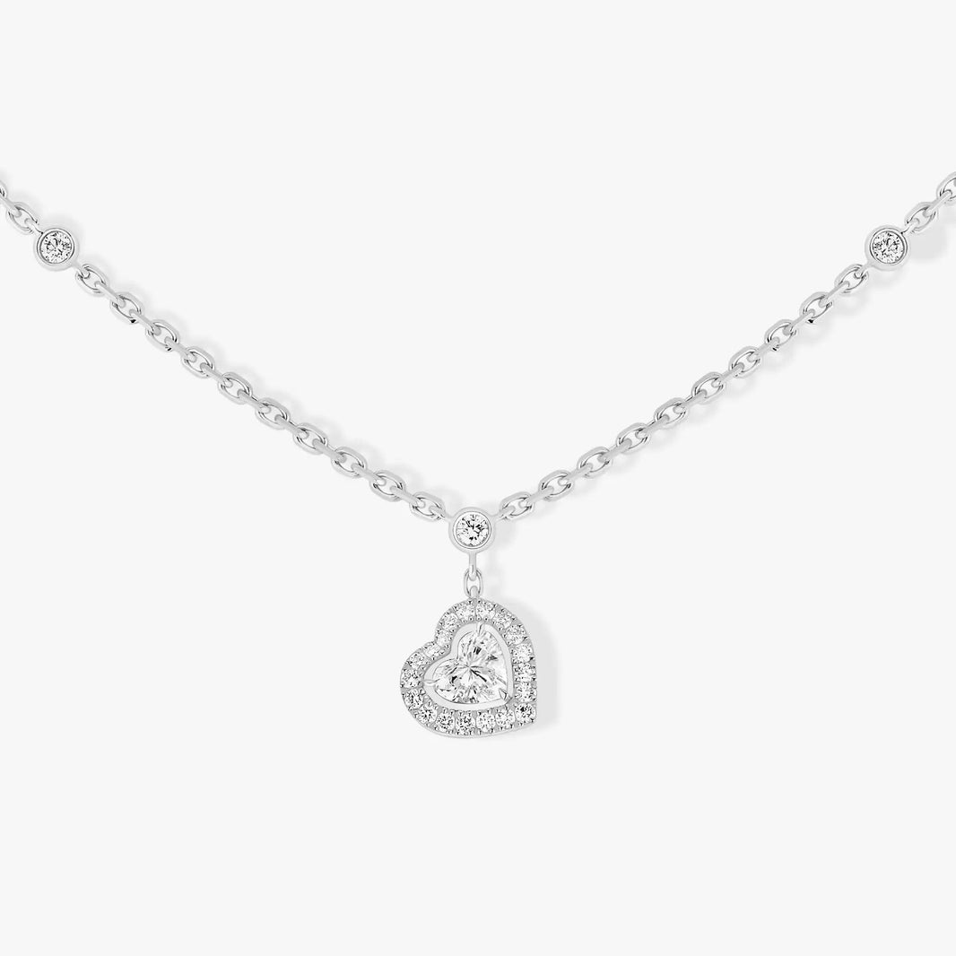 [LUCKY LOVE]JOY HEART DIAMOND NECKLACE
