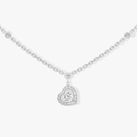 [LUCKY LOVE]JOY HEART DIAMOND NECKLACE