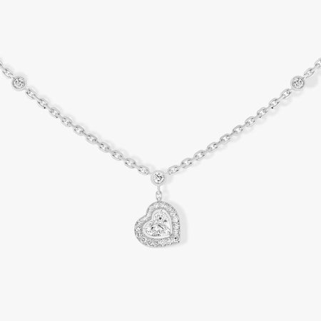 [LUCKY LOVE]JOY HEART DIAMOND NECKLACE