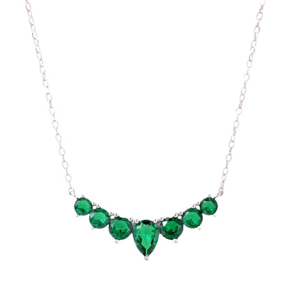 [LUCKY LOVE]Dainty Colorful Heart Necklace
