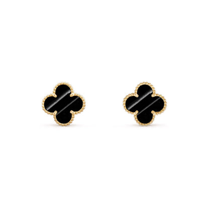 [LUCKY LOVE]CLOVER 15MM EARRINGS COLLECTION