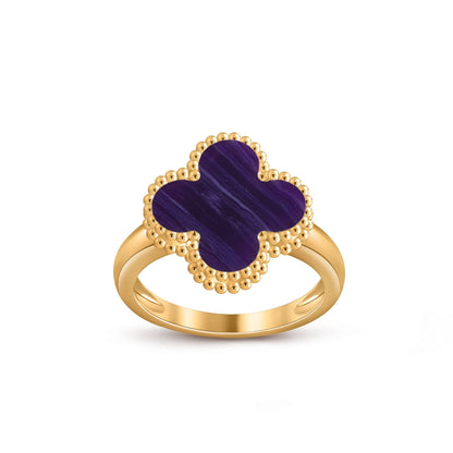 [LUCKY LOVE]CLOVER RING GOLD COLLECTION