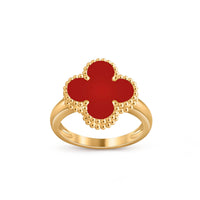 [LUCKY LOVE]CLOVER RING GOLD COLLECTION