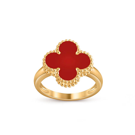 [LUCKY LOVE]CLOVER RING GOLD COLLECTION