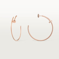 [LUCKY LOVE]JUSTE NO DIAMOND LARGE EARRINGS