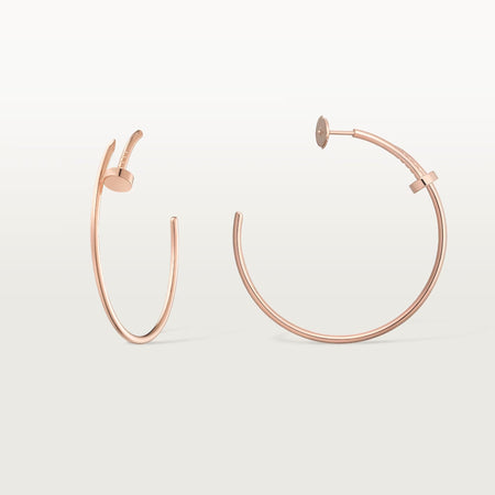 [LUCKY LOVE]JUSTE NO DIAMOND LARGE EARRINGS