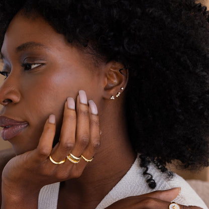 Constellation Flat Back Stud Set