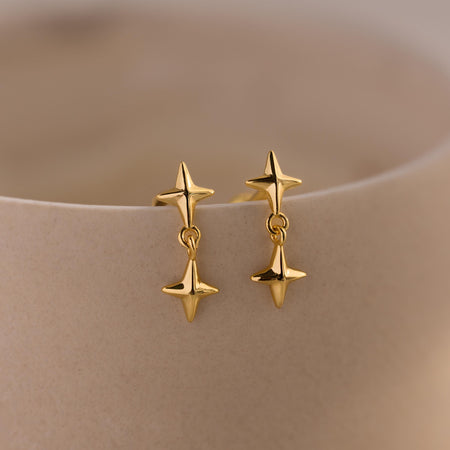 Star Drop Flatback Studs