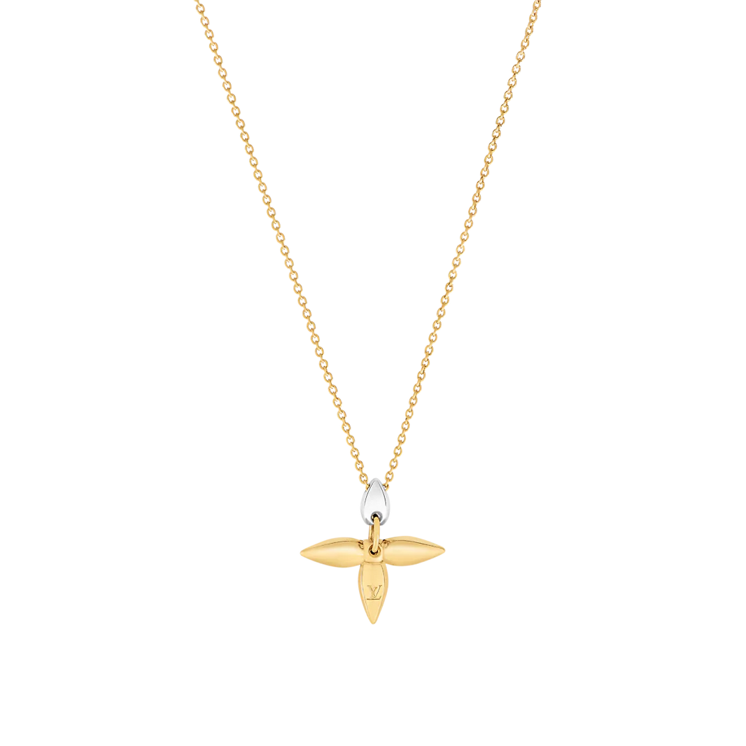[LUCKY LOVE]LOUISETTE PEDANT GOLD NECKLACE
