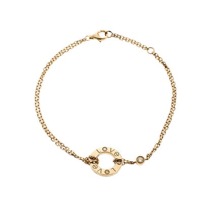 [LUCKY LOVE]LOVE BRACELET 2 DIAMOND
