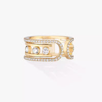 [LUCKY LOVE]Move 10th Diamond Ring in Gold