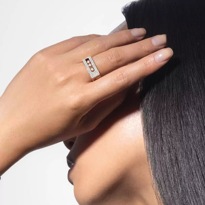 [LUCKY LOVE] Move Noa Diamond Pave_ Ring