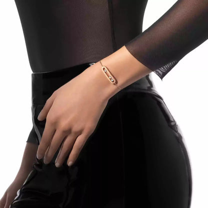[LUCKY LOVE]Move Classique Ciselé bracelet