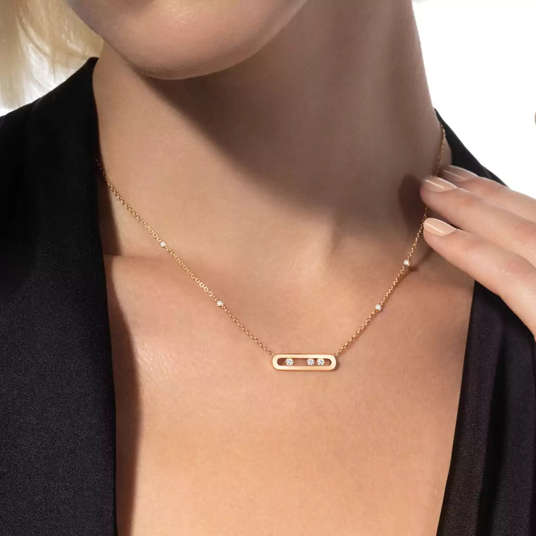 [LUCKY LOVE]Baby Move Necklace