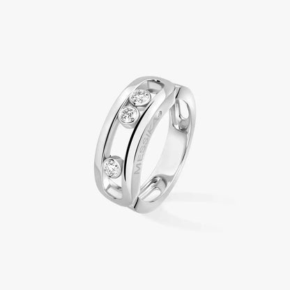 [LUCKY LOVE] MoveGold Diamond Ring