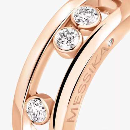 [LUCKY LOVE] MoveGold Diamond Ring
