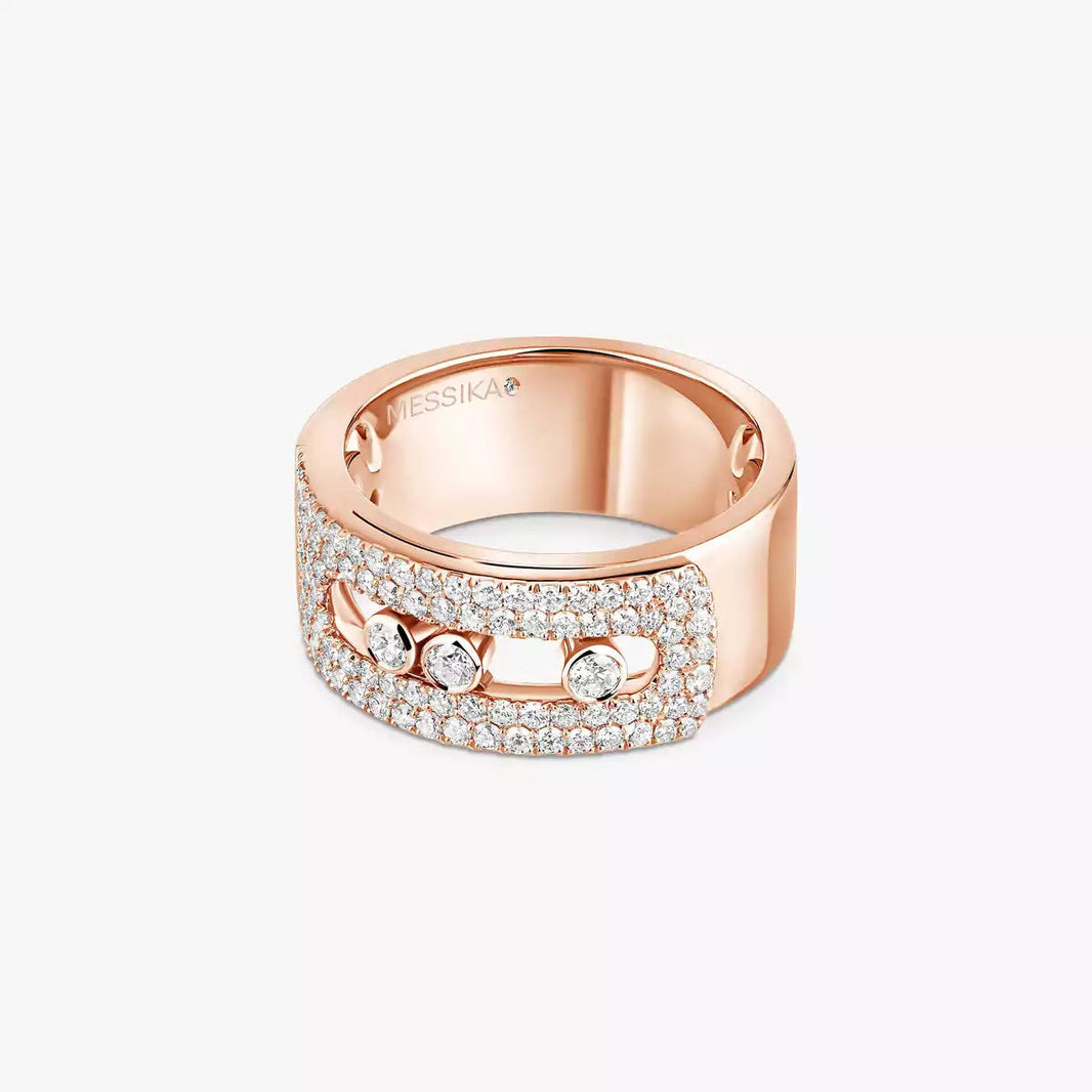 [LUCKY LOVE] Move Noa Diamond Pave_ Ring