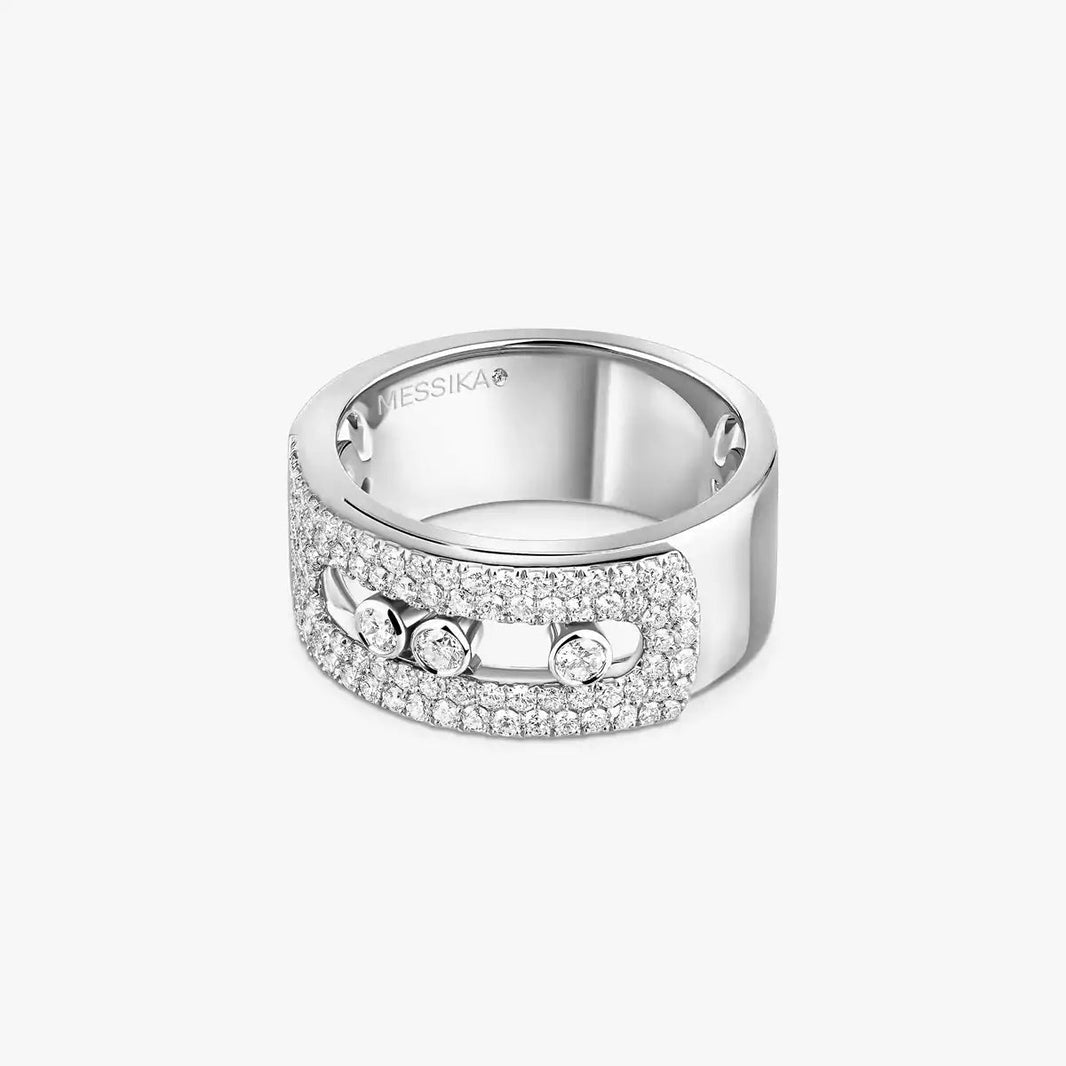 [LUCKY LOVE] Move Noa Diamond Pave_ Ring