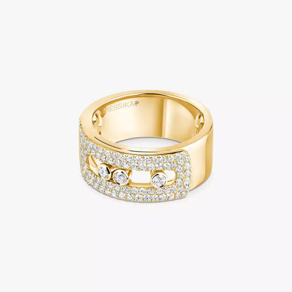 [LUCKY LOVE] Move Noa Diamond Pave_ Ring