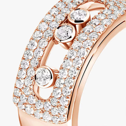 [LUCKY LOVE] Move Noa Diamond Pave_ Ring