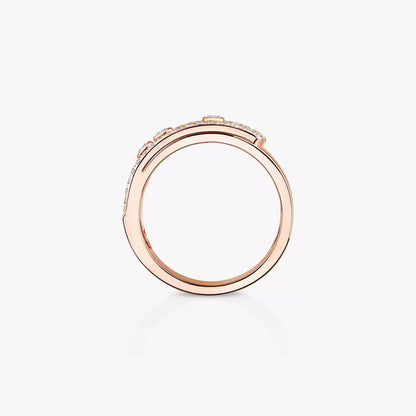 [LUCKY LOVE] Move Noa Diamond Pave_ Ring