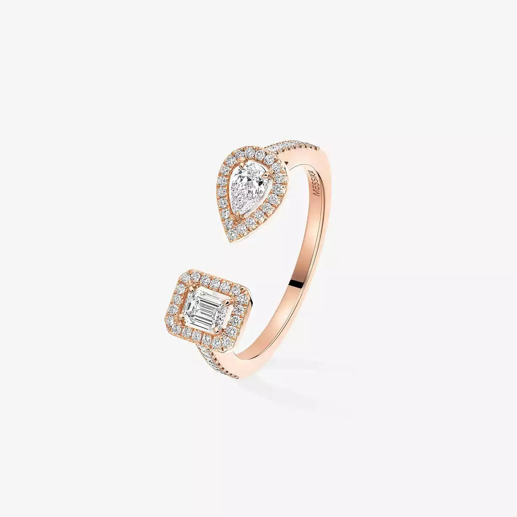 [LUCKY LOVE]My Twin Toi Gold Diamond Ring