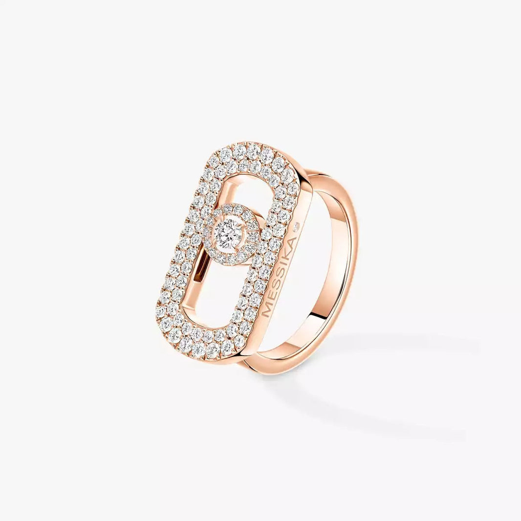 [LUCKY LOVE]So Move Pave_-Set Diamond Ring