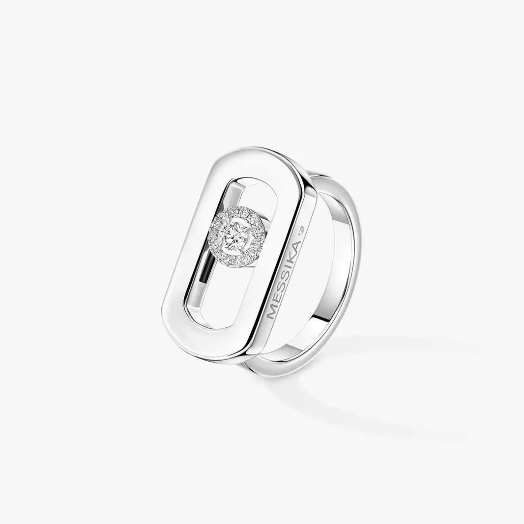 [LUCKY LOVE]So Move Diamond Ring