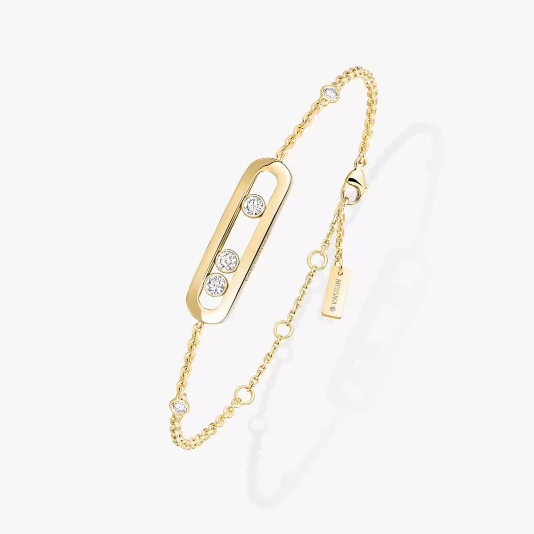 [LUCKY LOVE]Baby Move Diamond Bracelet