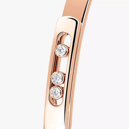 [LUCKY LOVE]Move Noa Diamond Bangle Bracelet
