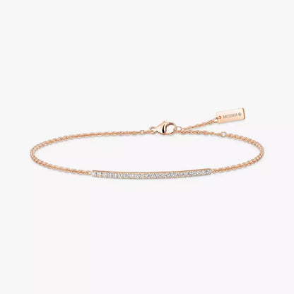 [LUCKY LOVE]Diamond Thin Bangle 0.15ct My Twin Toi & Moi