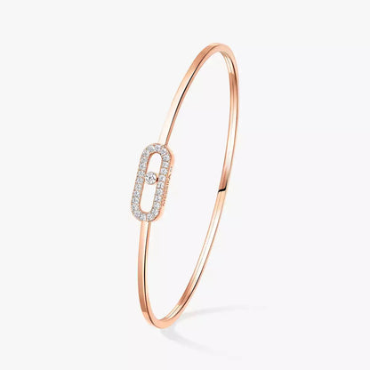 [LUCKY LOVE]Move Uno pavé flex bangle medium