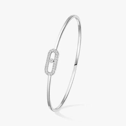 [LUCKY LOVE]Move Uno pavé flex bangle medium