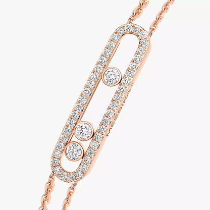 [LUCKY LOVE] Move Classique pavé bracelet