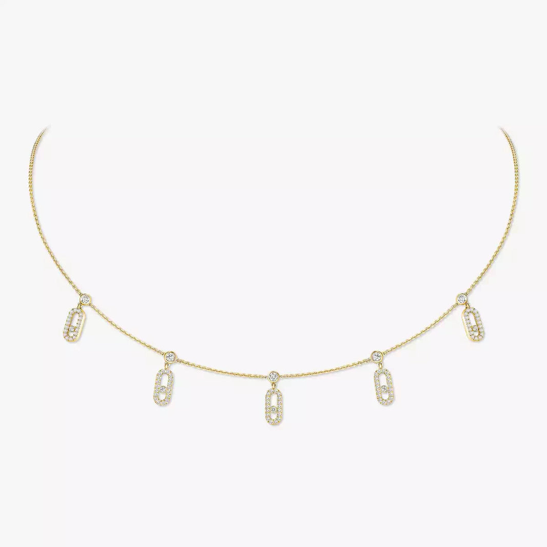 [LUCKY LOVE]Move Uno Necklace