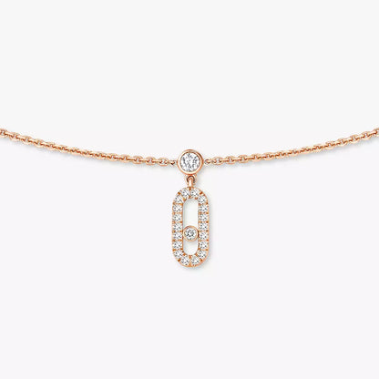 [LUCKY LOVE]Move Uno Necklace