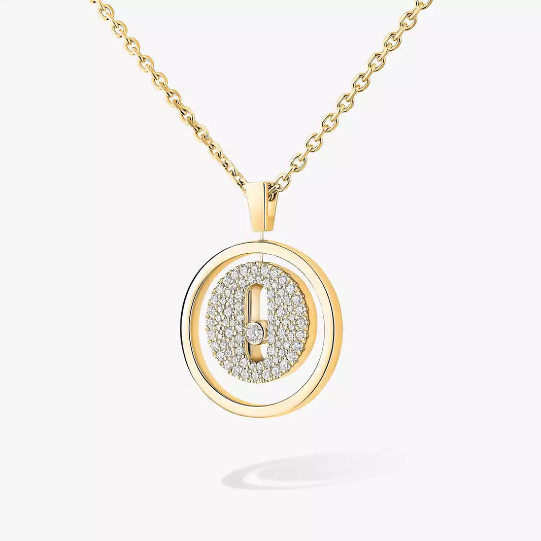 [LUCKY LOVE] Lucky Move Diamond Necklace
