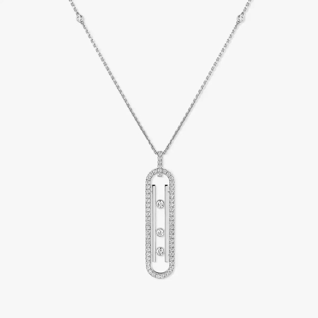 [LUCKY LOVE]Diamond Necklace Move 10Th