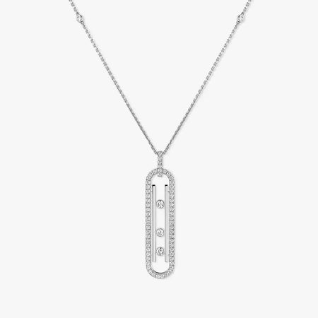 [LUCKY LOVE]Diamond Necklace Move 10Th