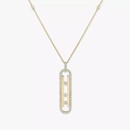 [LUCKY LOVE]Diamond Necklace Move 10Th