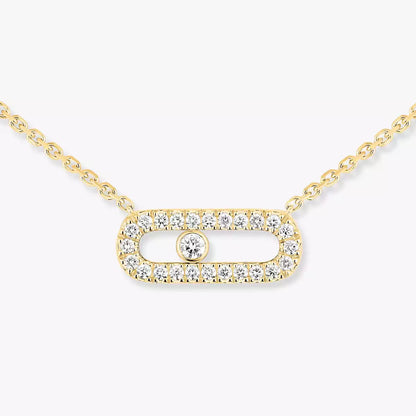 [LUCKY LOVE]Move Uno Necklace