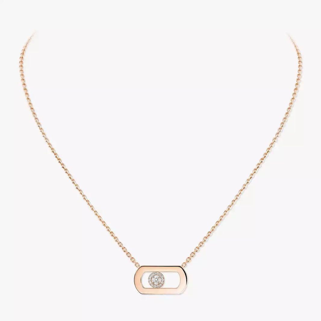 [LUCKY LOVE]So Move Diamond Necklace in Gold