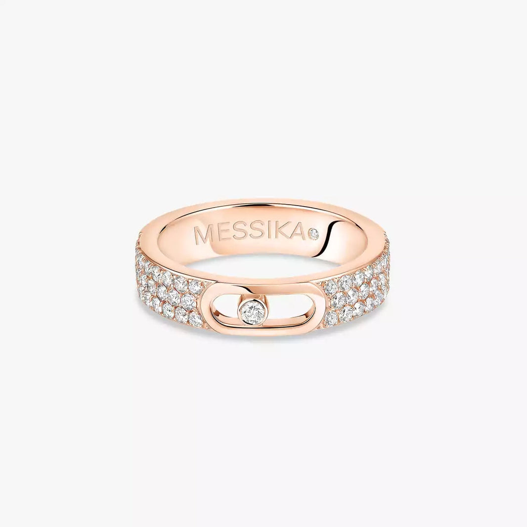 [LUCKY LOVE]Move Joaillerie Pave_ Diamond Wedding Ring