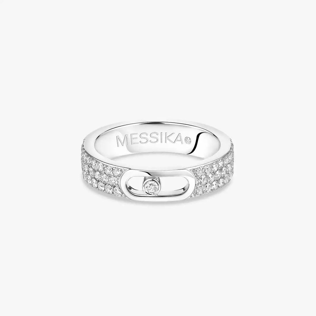 [LUCKY LOVE]Move Joaillerie Pave_ Diamond Wedding Ring