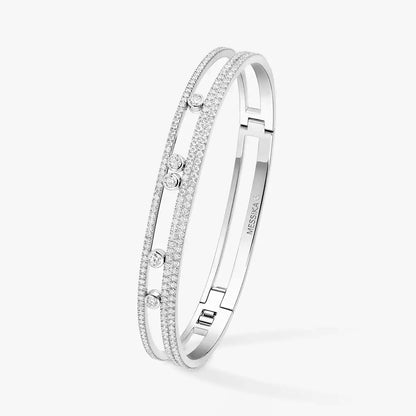 [LUCKY LOVE]Move Romane pavé bangle