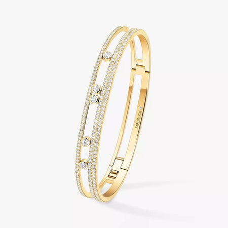 [LUCKY LOVE]Move Romane pavé bangle