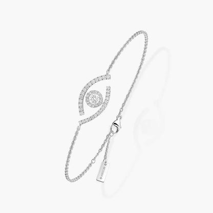 [LUCKY LOVE]Lucky Eye Pave-Set Diamond Bracelet
