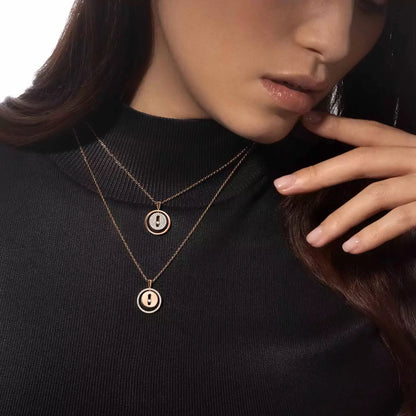 [LUCKY LOVE] Lucky Move Diamond Necklace