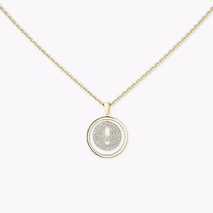 [LUCKY LOVE] Lucky Move Diamond Necklace