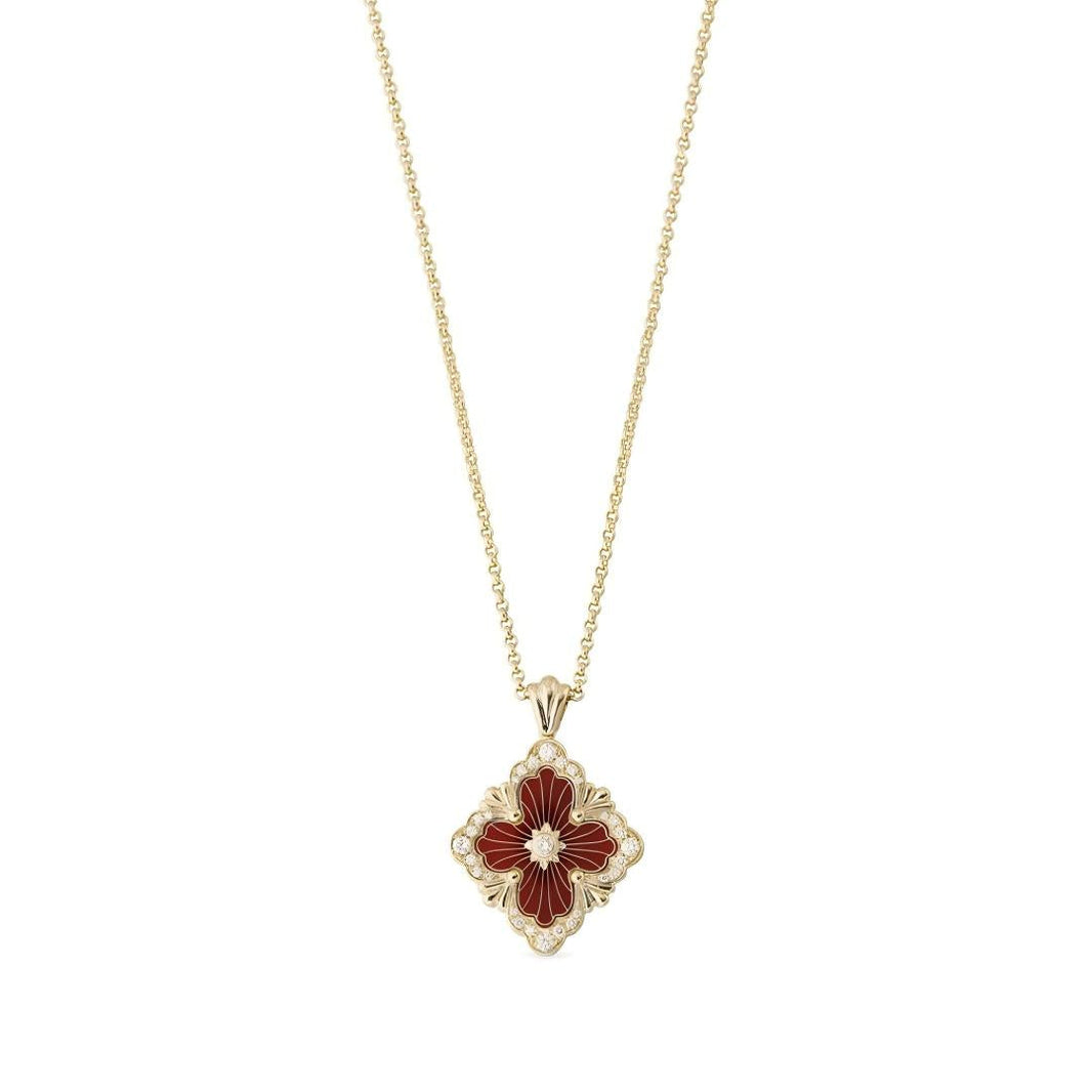 [LUCKY LOVE]OPERA TULLE ENAMEL NECKLACE
